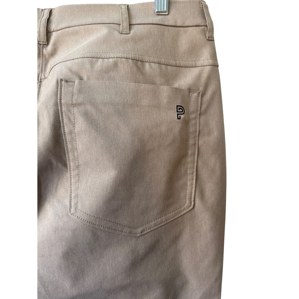 Public Rec Mens Deal Maker Pants 31X34 NWOT Khaki Tan Office Preppy Chino - Picture 8 of 12